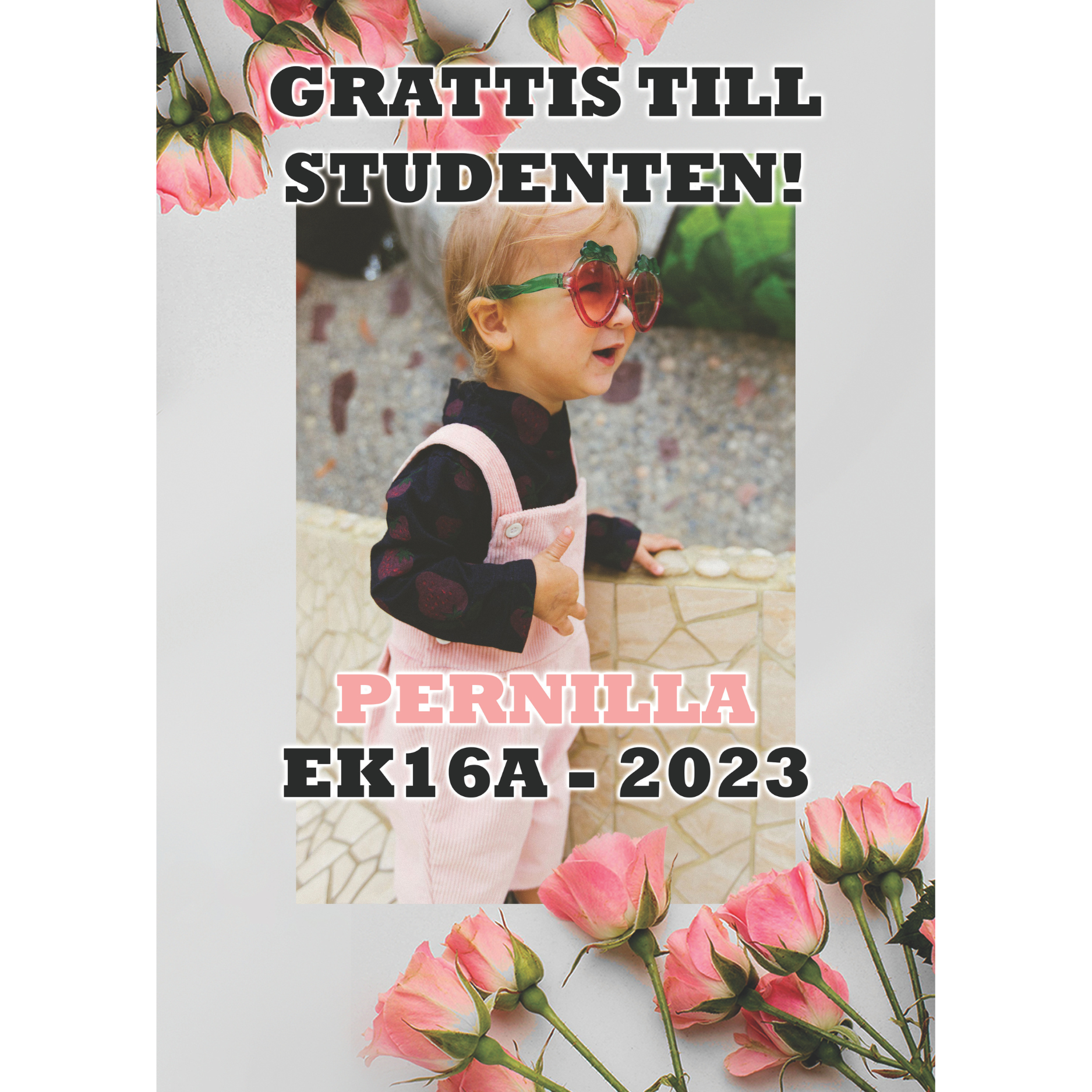 Studentplakat - För En Dag Att Minnas